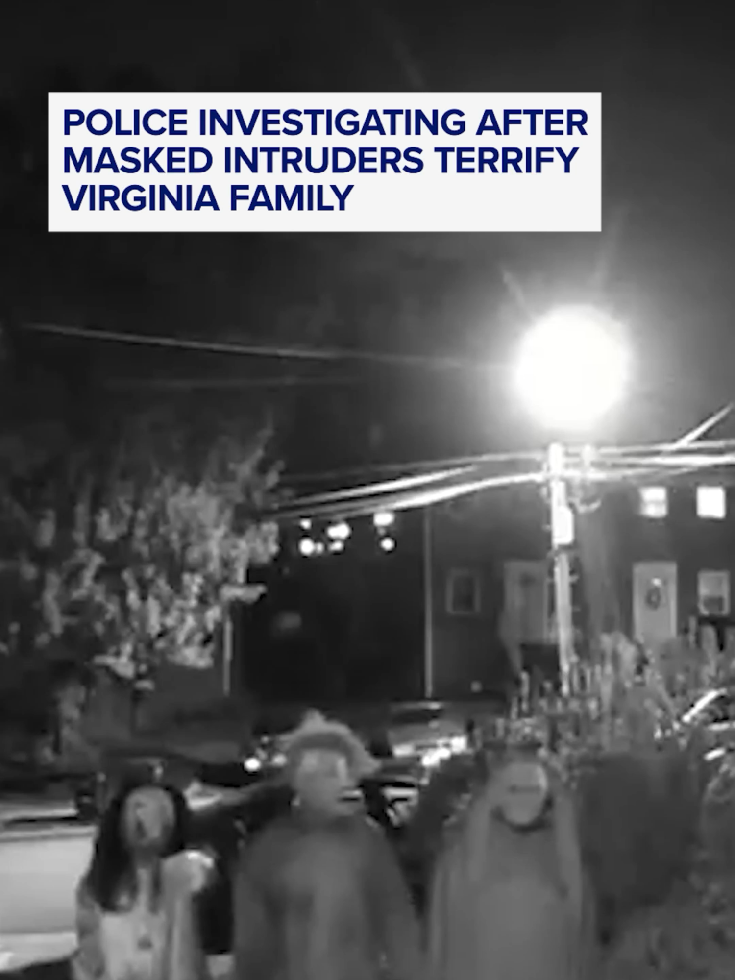 A Ring doorbell camera captured a chilling video of three people in Halloween costumes outside a home in Alexandria, Virginia, last week. The individuals, who police are currently seeking to identify, tried to gain entry to the family's home. #news