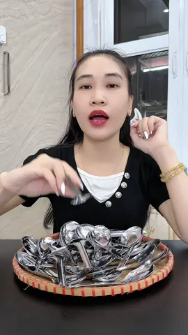 Combo 50 cai thìa/muỗng ăn cơm inox #thiainox #muonginox #muongancom #nhung1m45 giá có thể thay đổi khi hết khuyến mãi