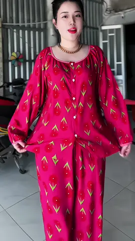 Đồ Bộ Tole Lanh Áo Cổ Tròn Phối Viền Tay Dài Cài Nút Quần Dài#setdonu #setdoxinh #dobomacnha #thoitrangnuxinh 