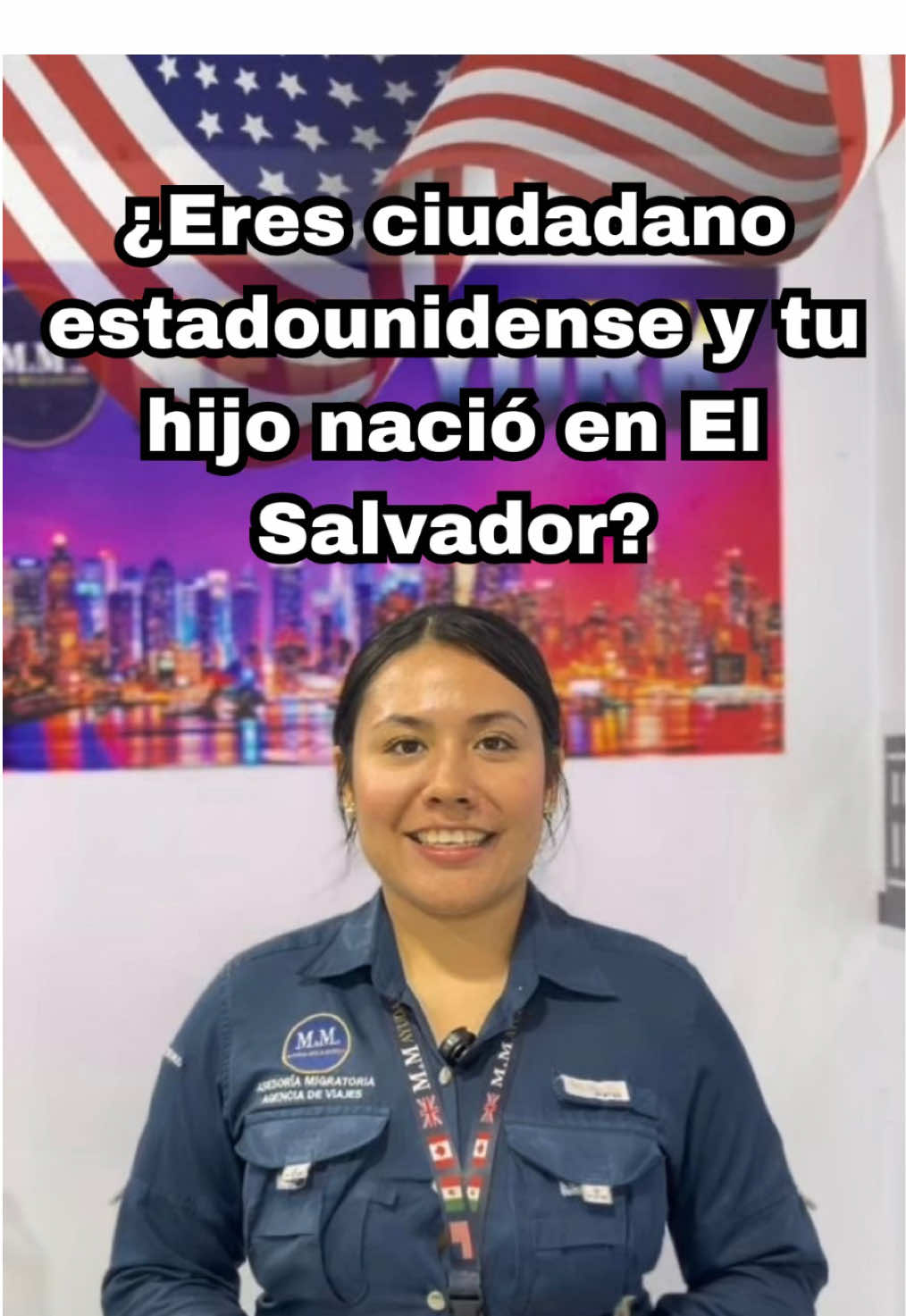 ¿Eres ciudadano estadounidense y tu hijo nació en El Salvador? ¡Tu hijo podría obtener la ciudadanía americana por medio de ti! En Asesoría Migratoria MYM Chalatenango, tenemos más de 15 años ayudando a familias como la tuya a hacer este trámite de forma segura y efectiva. #CiudadaníaAmericana #MigraciónUSA #TraspasoDeCiudadanía #MYMChalatenango #AsesoríaMigratoria    