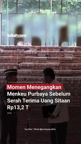 Salah satu momen menegangkan sekaligus menggelitik dibagikan Menteri Keuangan Purbaya Yudhi Sadewa di akun media sosialnya.  Awalnya ia membagikan video saat menghadiri serah terima uang sitaan senilai Rp13,2 triliun di Kejaksaan Agung, Senin (20/10/2025). Namun di tengah video, ia memperlihatkan kejadian sebelum itu yang mana dirinya tampak berlari-lari lantaran datang terlambat. Ia pun masuk ke ruangan saat Prabowo sedang berbincang dengan Jaksa Agung ST Burhanuddin, Menteri Pertahanan Sjafrie Sjamsoeddin, Panglima TNI Jenderal Agus Subiyanto hingga Jampidsus Kejagung Febrie Adriansyah. “kali ini Mentri telat rakyat gak marah 🤣🤣🤣🤣” ujar netizen di kolom komentar. “gpp pak pur telat yg penting keuangan aman kan pak 🙏” timpal yang lain. - Selengkapnya kunjungi website dengan klik link di bio atau download aplikasi di AppStore dan Google Play Store. #InilahNews #Kejagung #Menkeu #PurbayaYudhiSadewa #MenkeuPurbaya   