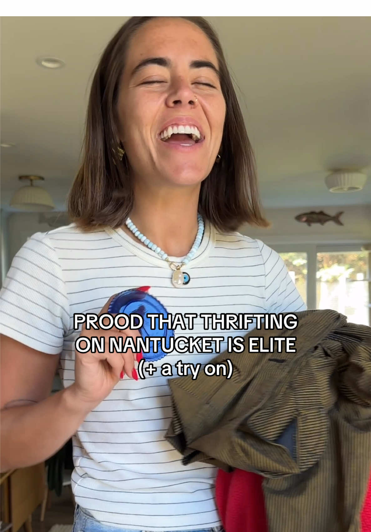 [ a Nantucket thrift haul + try on ] I’ve been striking out all summer but the good vibes are bACK baby! I think my Nova Scotia fleece might actually be my favorite find  #casualstyle #thriftedstyle #thrifthaul #thriftfind #thriftedfinds   