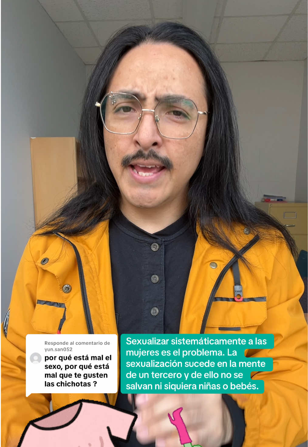 Respuesta a @yun.san052 Si te gustan las chichotas deberías empezar a respetar a las mujeres. #nuevasmasculinidades #patriarcado #silenthillf #ghostofyotei #machosfera 