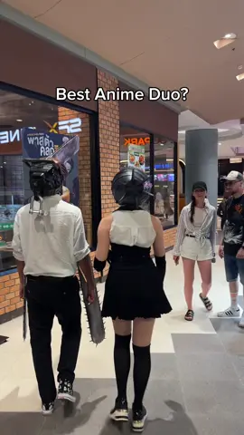 Reze and Denji is the best ❤️‍🔥 #cosplay #chainsawmancosplay #chainsawman #reze #denji