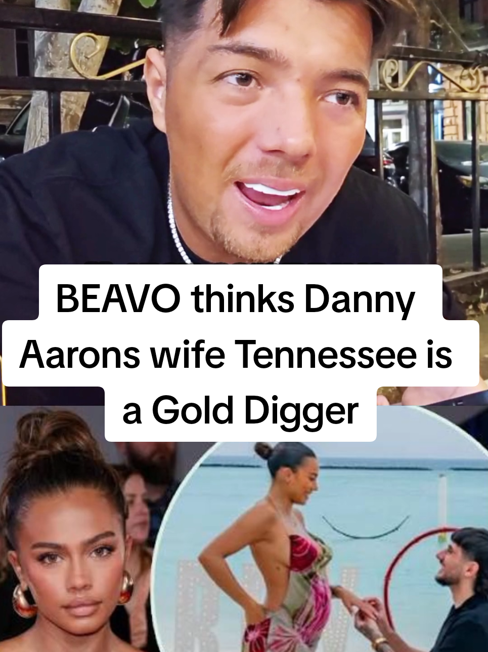 beavo thinks Danny aarons wife tennessee thresh is a Gold digger #dannyaarons #tennesseethresh #beavo 