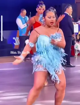 Những cô gái mũm mĩm cũng rất quyến rũ khi nhảy Latin💃#vaykhieuvu #giaykhieuvu #vaykhieuvuhangnhap #khieuvusaodo 