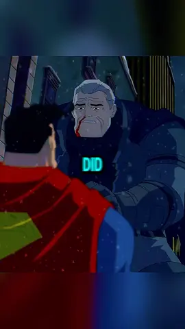 batman cheated to death, he is insane.
 
 
#superman #batman #geek #dc 
