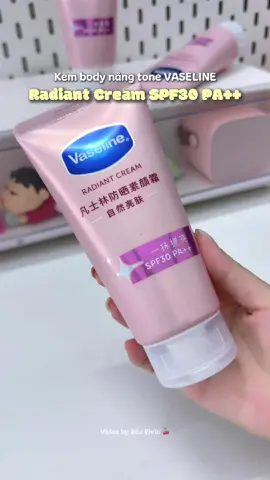 Kem body dưỡng sáng da nâng tone tức thì và có chống nắng nữa, công dụng 3in1 quó ưng lun #Vaseline #VaselineVelvet #hoptaccungunilever #duongthe #VaselineRadiant 