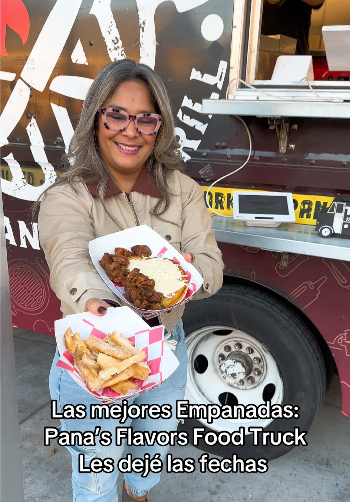 Nos encantaron las empanadas Venezolanas de Pana’s Flavors Food Truck #fyp #empanadas #food #FoodLover #nc 