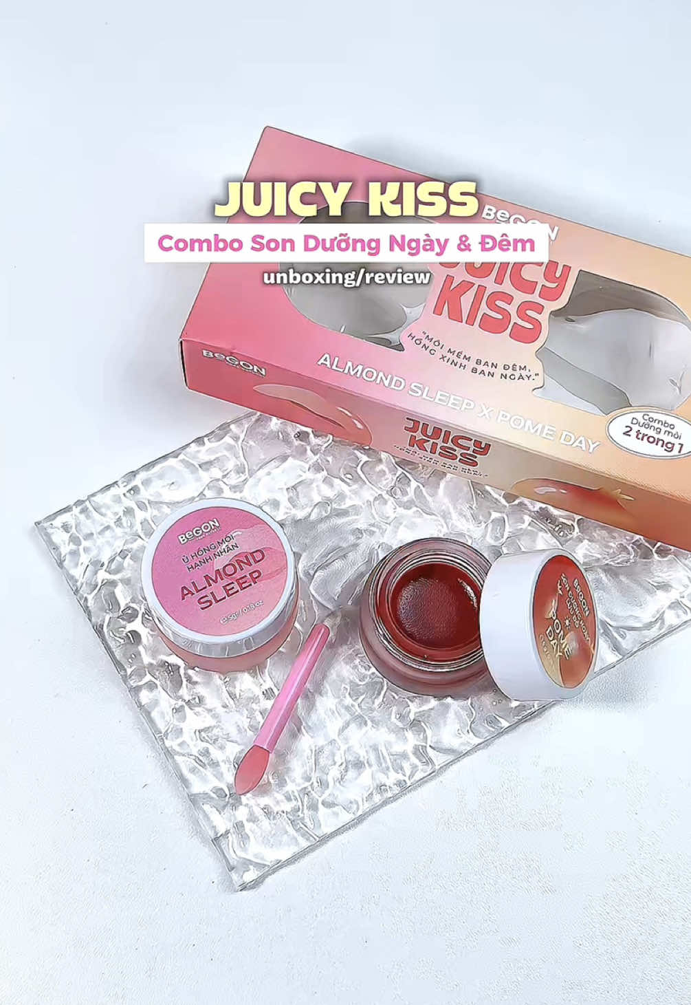Son dưỡng môi nam & nữ đều dùng được nha  #juicykiss#sonduongmoi#sonduongngaydem#reviewlamdep#skincare