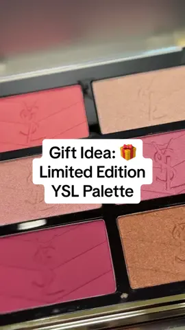 Literally run before this face palette sells out. She’s soooo pretty 😍. Merry early Christmas to me 🎁 Comment “YSL” and I’ll send you the link or shop my posts through the link in my bio. It’s not through tik tok shop!  @YSL Beauty  #giftidea #yslbeauty #ysl #makeup #beautyproducts 