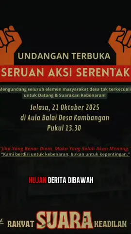 lengserkan adalah harga mati seruan dri masyarakat desa Kambangan kec.blado kab.batang Jateng #capcut #pemudabergerak #kadesviral #pemerintah #batang 