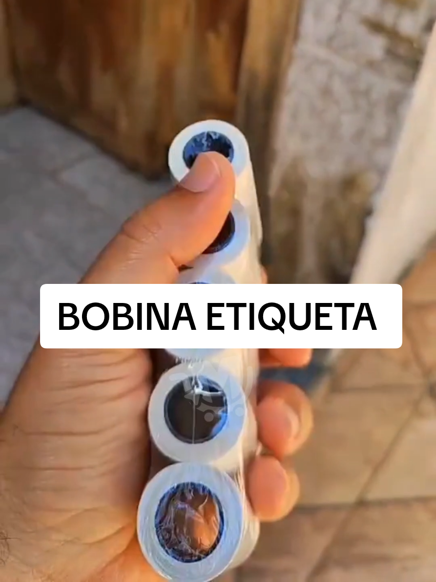 Bobina Etiqueta Térmica Adesiva 57x30mm Branco Rolo Para Mini Impressora Portátil #bobina #etiquetas #adesivas #ro1 