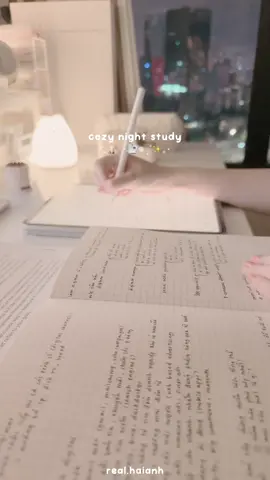 cozy night study #study #studytok #cozy #aesthetic #Vlog 