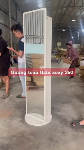 Gương toàn thân kết hợp kệ sách xoay 360 #homeline #guongdecor #guongtrangdiem 