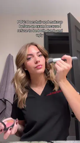 will do anything to help feel better about an exam lol🤓#dentalstudent #dentist 