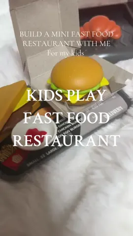 My kids are going to love this 🍔🍟