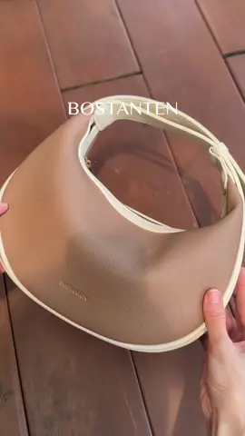 Classic two toned #MadelineBag. 🤎🤍 Do you love the one colored Madeline Bag, or the Two toned? Comment down below~ ✨🤎 #Bostanten #TasWanita #FYP #WIBGajian 