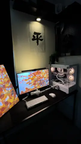 my apologies guys, been really exhausted lately.  #fyp #autumn #desksetup #pcsetup #techtok 