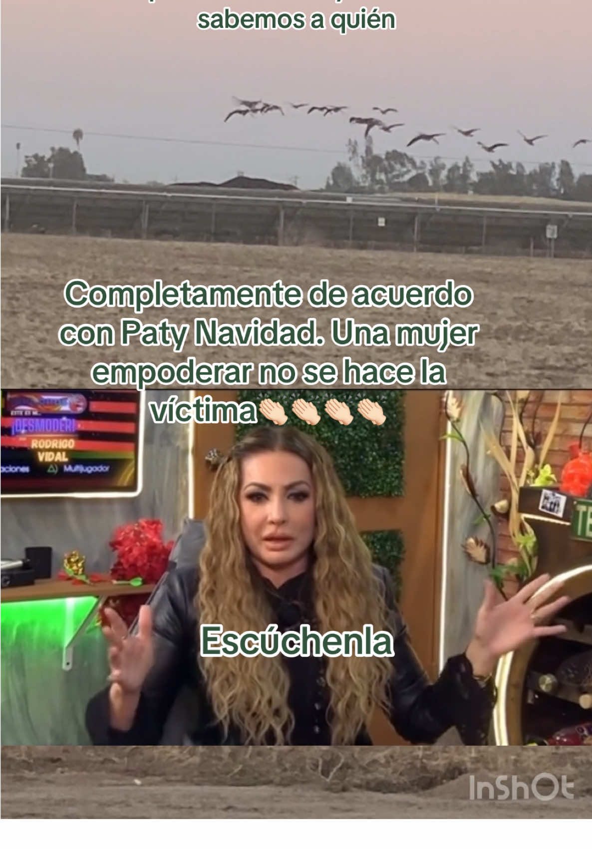 100 % de acuerdo con Paty Navidad#patynavidad #Víctima #Victimización #Feministas #FalsasFeministas