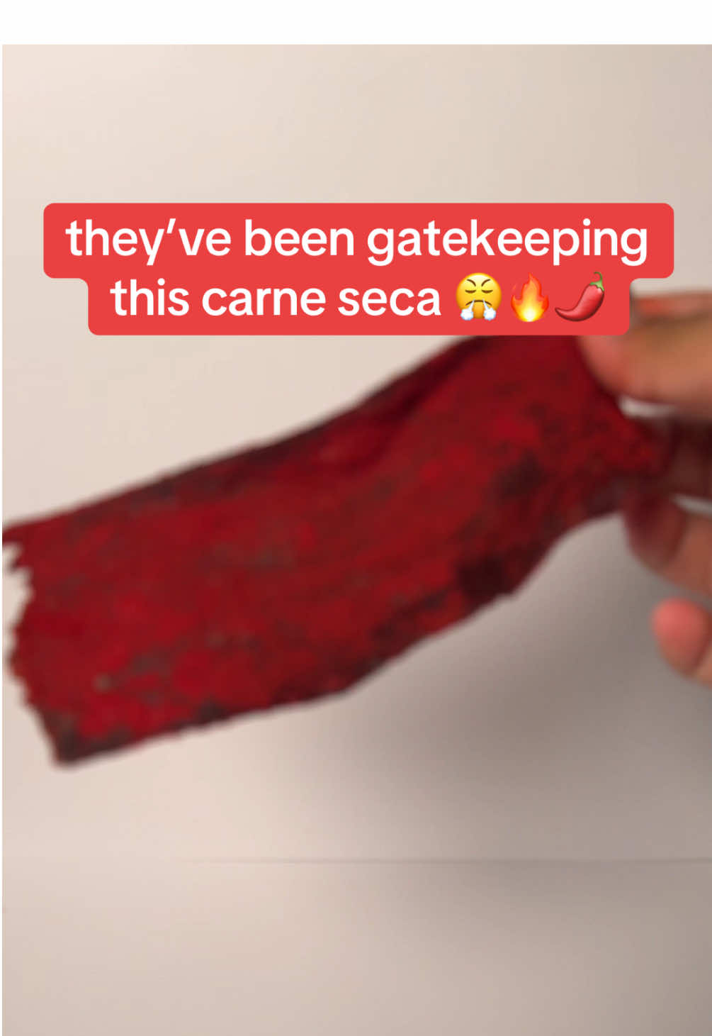 gas station jerky could never this one’s crunchy, spicy, and actually hits 😮‍💨 #tiktokshopcreatorpick #CarneSeca #SpicySnacks #SnackTok #HiddenGem