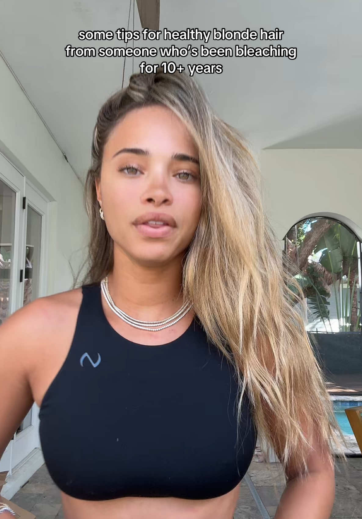 it cut me off! lmk if you guys want a pt 2 😌  products mentioned: @K18 Hair - molecular repair mask, heat protectant, molecular repair hair oil @L’Oréal Professionnel - molecular repair line especially the hair mask