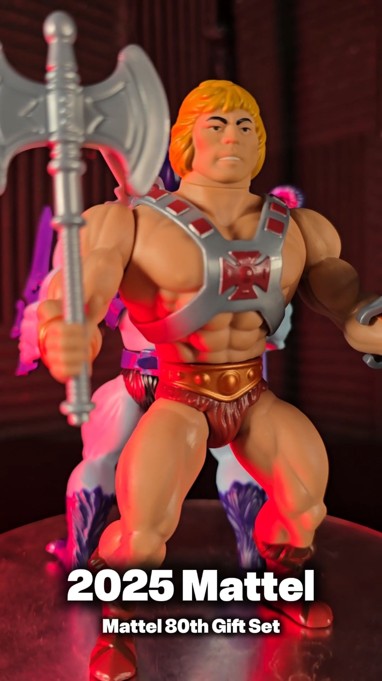 It's Comparison Time!  MOTU 1982 He-Man and Skeletor vs 2025 Mattel 80th He-Man and Skeletor Which do you like better? #motu #heman #MOTUorigins #hemantoys #vintagetoys #toycollector #toycollecting 