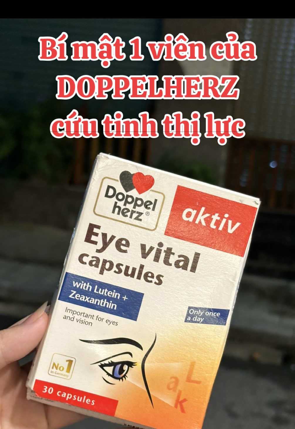 MẮT SÁNG NÉT NHƯ HD!  Cứu lấy đôi mắt EYE VITAL để còn ngắm trọn Mùa Thu! 👀 #eyevitalcapsules #doppelherz #muathuhanoi #xuhuongtiktok #chamsocbanthan 