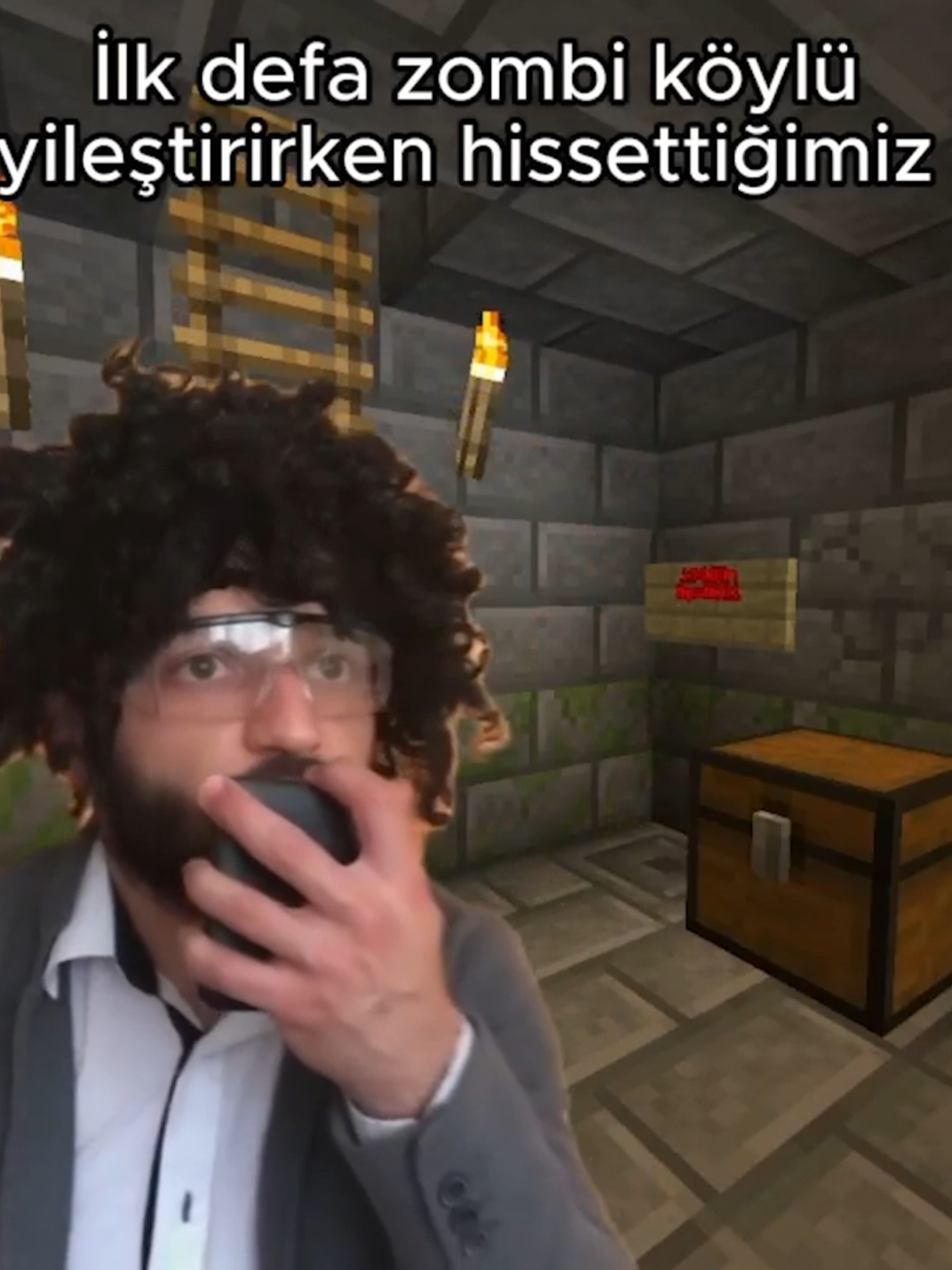 zombi kıyameti . . . . . . #minecraft #aykutelmas #mizah #keşfet #komik @aykutelmas
