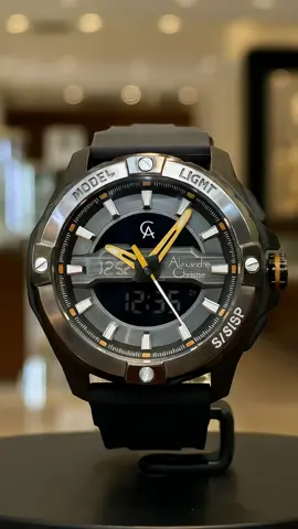 jam pria ALEXANDER CHRISTIE AC9404 / AC 9404 digital analog karet watches #jampria #jamviral #jamtangan #fyp #original 
