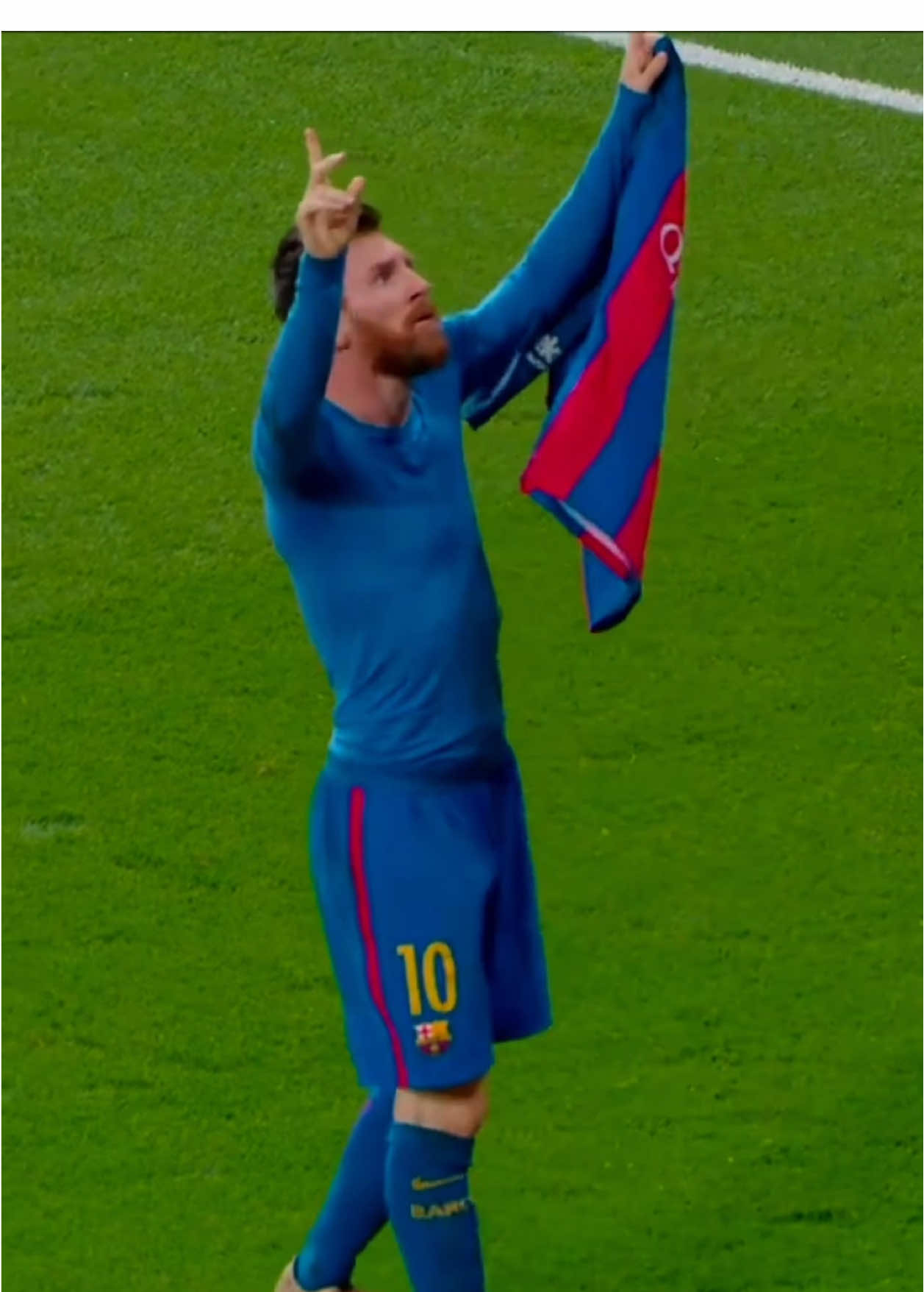 Leo’s last minute goal vs Real Madrid #fyp #viral #messi #leomessi #realmadrid 