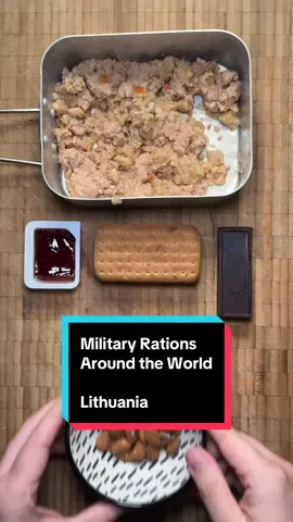 Military Rations Around the World | Lithuania #trying #Military #mre #worldwide #lithuania 
