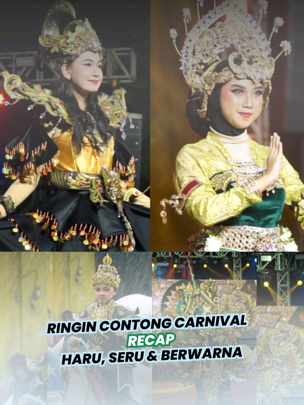 Hujan datang, tapi semangat Jombang bilang: “Basah? Ah, santai aja!” 🌧😂 Peserta marching band tetap kompak dan full senyum, Abah dan Ibuk menemani dan terus menyemangati meski harus basah kuyup juga. Pawai budaya tetap meriah, pawai kostum tetap bikin kagum… dan bapak/ibu OPD tetap setia hadir, walau mungkin lagi mikir, “Besok beli jas hujan ah.”  Terima kasih, Jombang! Kalian bukti kalau guyub rukun itu bukan cuma kata-kata. 💚 #BoloneAbahWarsubi #JombangBerwarna #RinginContongCarnival #Jomfest2025