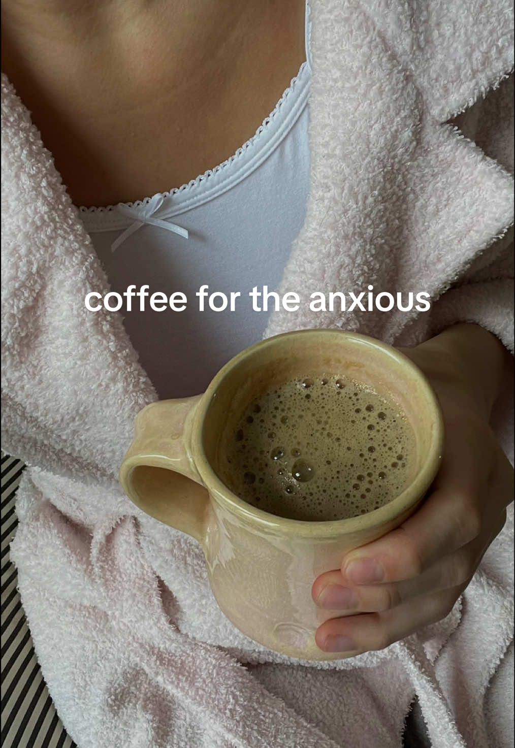 I don’t support the notion that caffeine/coffee is inherently unhealthy. Coffee is actually full of antioxidants but more importantly is a source of joy and ritual for many people. But, some people are more sensitive to caffeine (and some groups of people may need to avoid altogether). And running off of coffee undernourished can leave the nervous system frazzled.  Try these tips if you love coffee but get the jitters/anxiety.  * Brew coffee with 1/2 decaf and 1/2 regular beans. Less caffeine obviously equals less jitters. Look for Swiss water method decaf beans as regular decaf uses chemical solvents linked to health concerns. * Eat something first with fat and or protein first! This doesn’t have to be a full breakfast. I don’t like to wait that long for my coffee either😅. I like to have something small like piece of sourdough with butter and or olive oil just to ease the effects of caffeine on an empty stomach. * Using a milk that has fat &/or protein can also ease the effects of caffeine and help to regulate blood sugar. I like grass-fed a2 whole or coconut cream. * Adding in collagen adds a little protein, again easing the jitters effect. #coffee #nutrition #holistichealthcoach