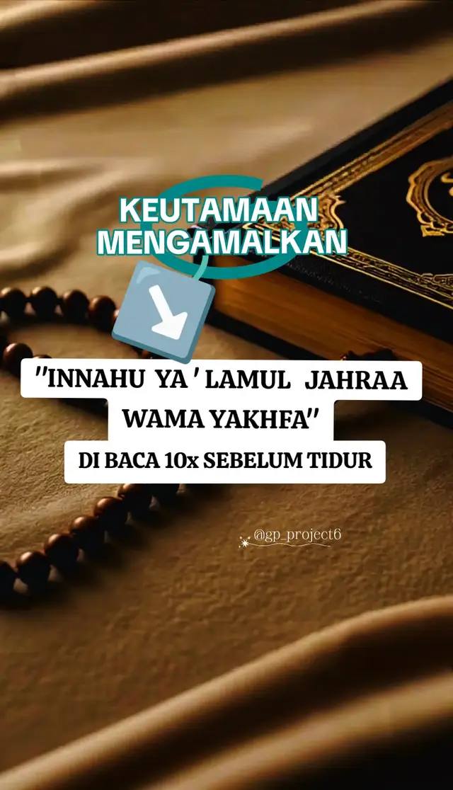 Keutamaan mengamalkan 
