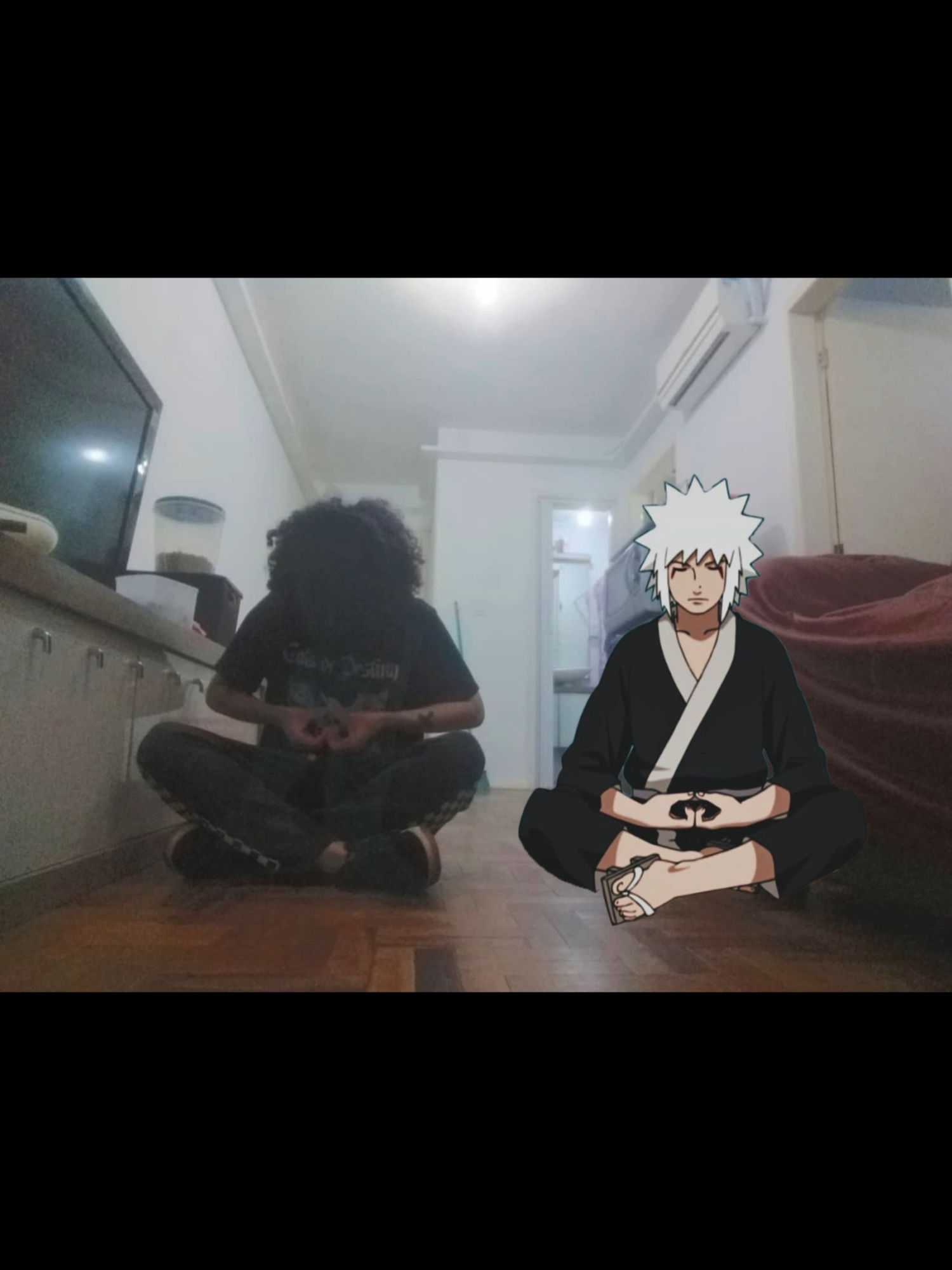 foto estilo Jiraiya #anime #naruto #jiraiya #fypシ゚ #photoedit