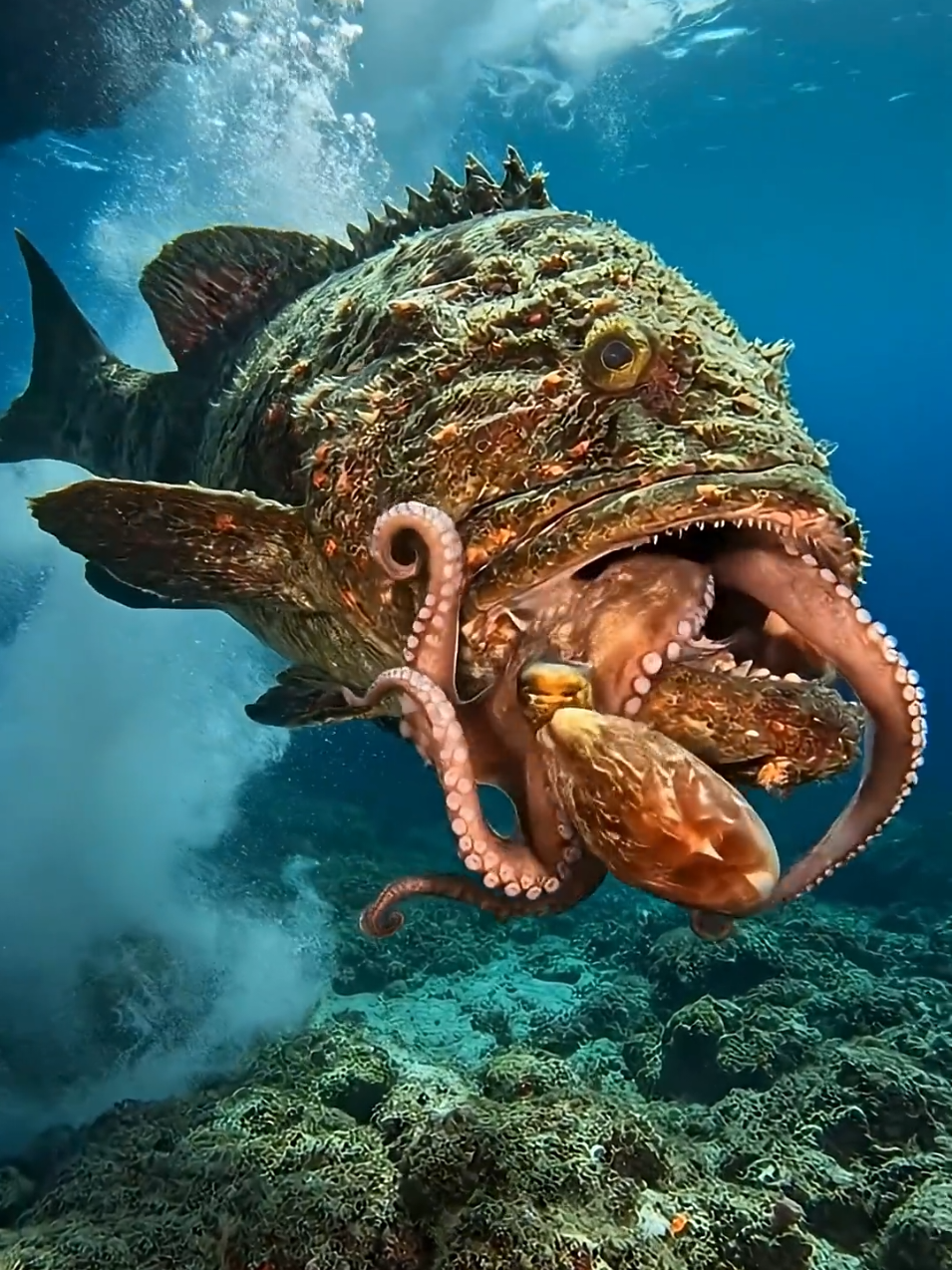 #creatorsearchinsights #underwater #millionviews #octopus #mood 
