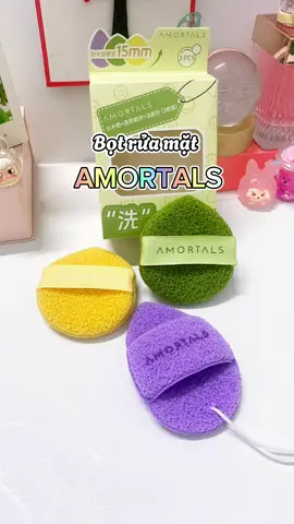 Bọt rửa mặt AMORTALS #reviewlamdep #chamsocda #botruamatamortals #tiktoksuperbrandday #amortals 
