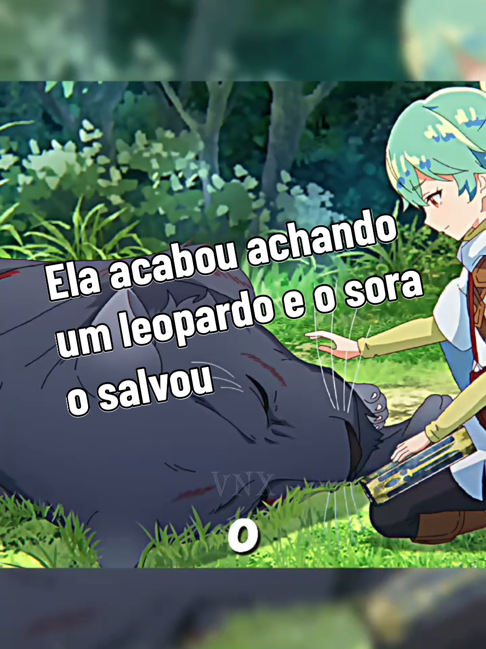 Ela acabou achando um leopardo e o sora o salvou #Anime #saijakutamer #animes #fyp #Otaku 