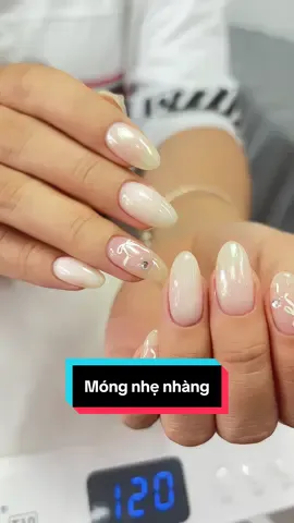 Móng nc gạo chân ái #nails #làmđẹp #xuhuongtiktok #fyp #naildle 