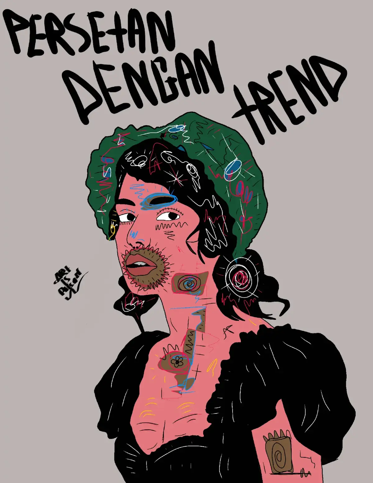 tidak peduli #generasi #trend #aku #wanita ##artispoison 