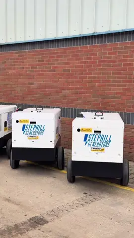 ⚫️🟡 CP Hire is pleased to announce that we are upgrading our fleet — hello to the new Stephill 10kVA Silenced Generators. Combining reliability, efficiency, and exceptionally quiet performance, it’s the ideal solution for maintaining productivity on any site! Call your local CP Hire depot to hire today.