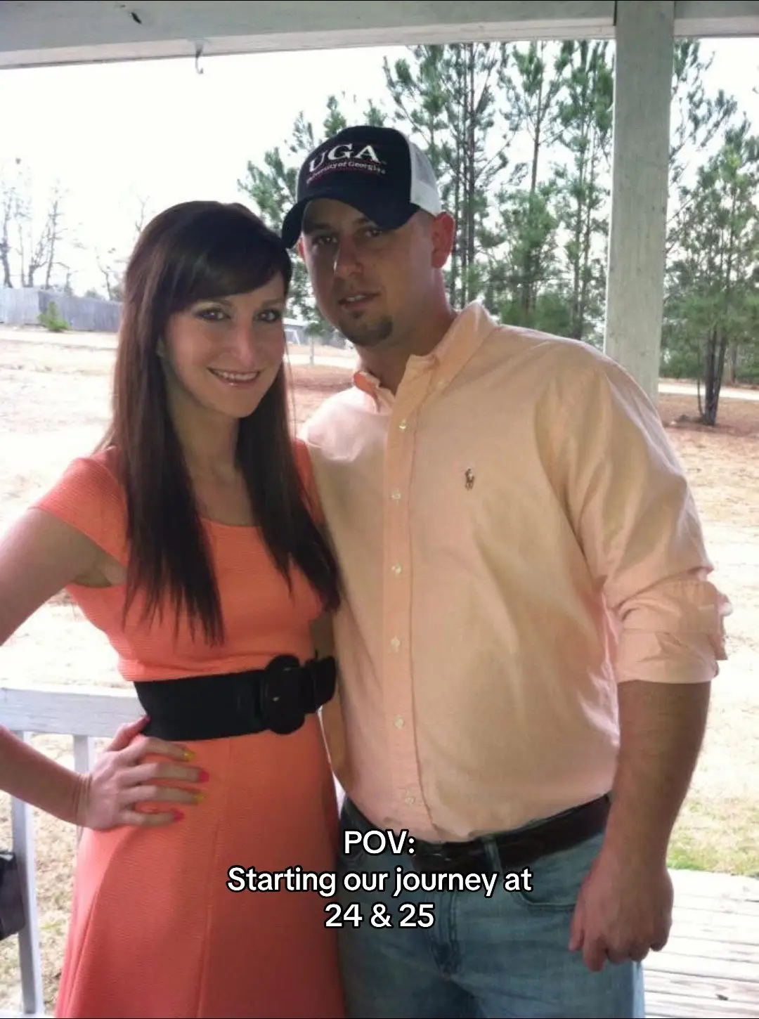 Our timeline:  1. Met late in 2012 through mutual friends 2. First night out together was 12/31/2012, ringing in the New Year. 3. Officially dating as of February 2013 4. Engaged in April 2017 5. Married 10/13/2018 6. We’ve got 2 kids, a house and a dog! Still going strong in 2025!  Even when the going gets tough, we’re stuck together. Wouldn’t imagine doing this life without him! Just celebrated our anniversary in Blue Ridge, Ga! 🤍 #husbandwife #couplegoals #marriedcouple #relatablecouples #coupleschallenge 