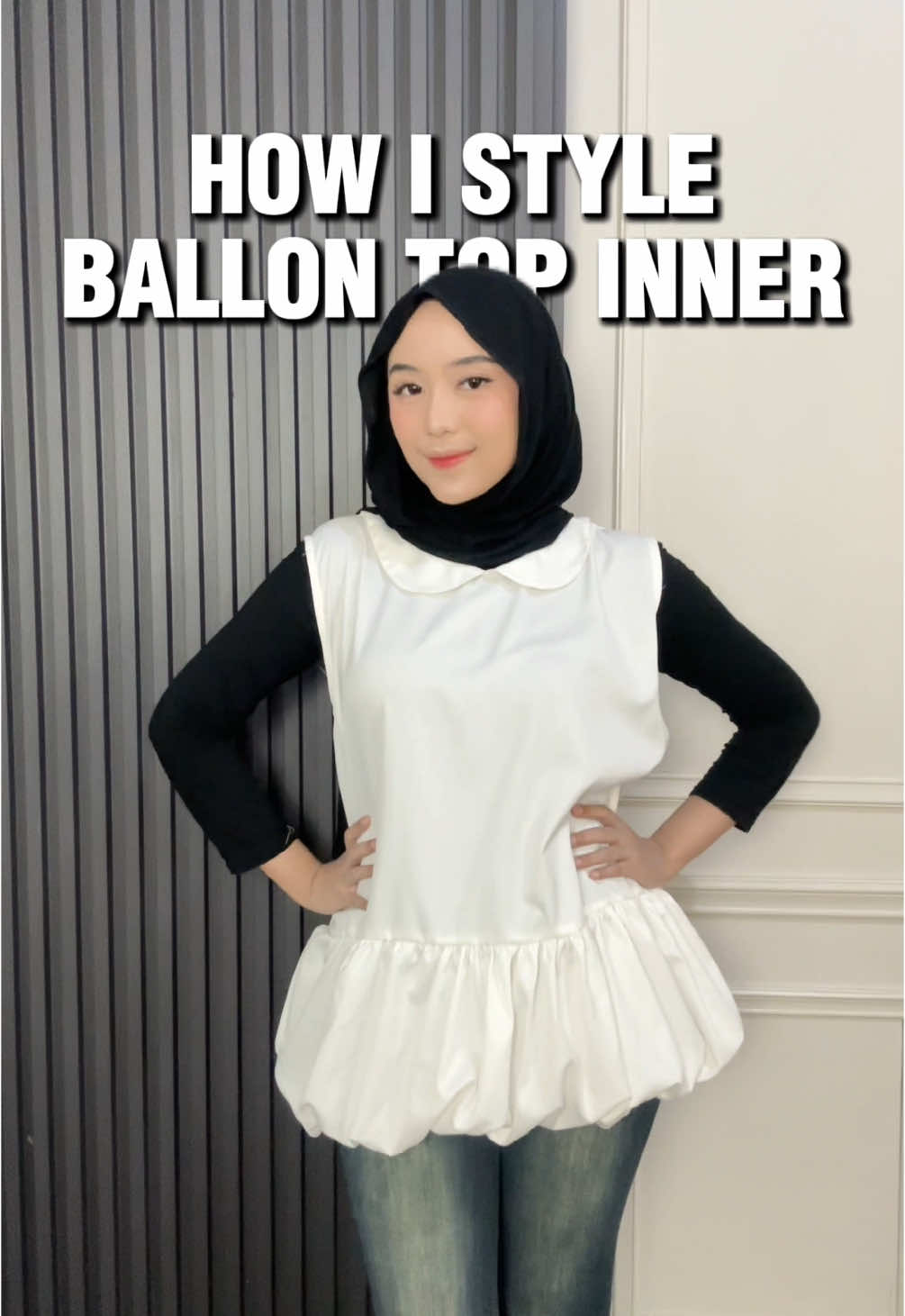 Andalan outfit gemashh🥰😍  #innerbalon #ballontop #ballontopinner #OOTD #outfitideas 