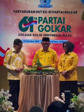 #HUT61PartaiGolkar  #GolkarSolidIndonesiaMaju  #SuaraRakyat  #SuaraGolkar  #betaparambon  #ambonparsamua 