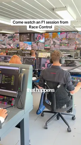 Ever wondered what happens in race control in F1? Wonder no more. #f1toni 