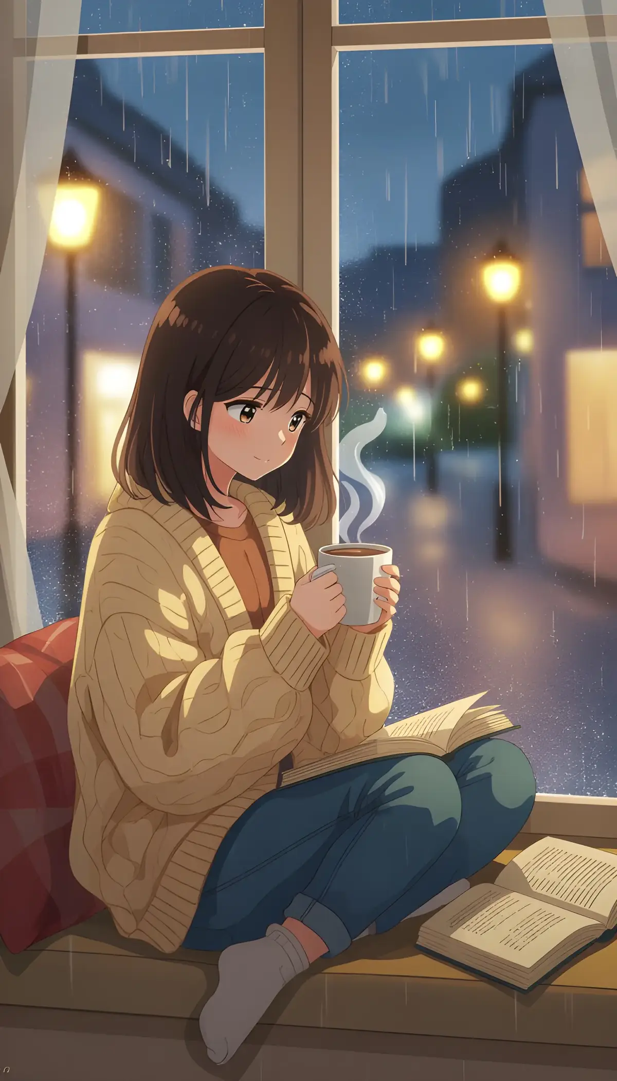 #cutephonewallpaper #pretty3Danimeaiart #예쁜폰배경화면 #귀여운감성일러스트 #comicbookgirlillustration