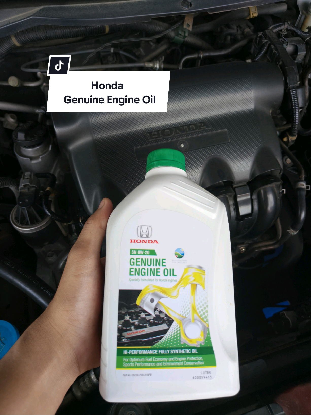 DIY CHANGE OIL AT OIL FILTER  Honda City I-DSI pala yung unit na ginamit namin. Kaya sa mga gusto mag DIY ng change oil pwede itong Honda Genuine Engine Oil #Honda #hondacity #changeoil #engineoil #genuine 