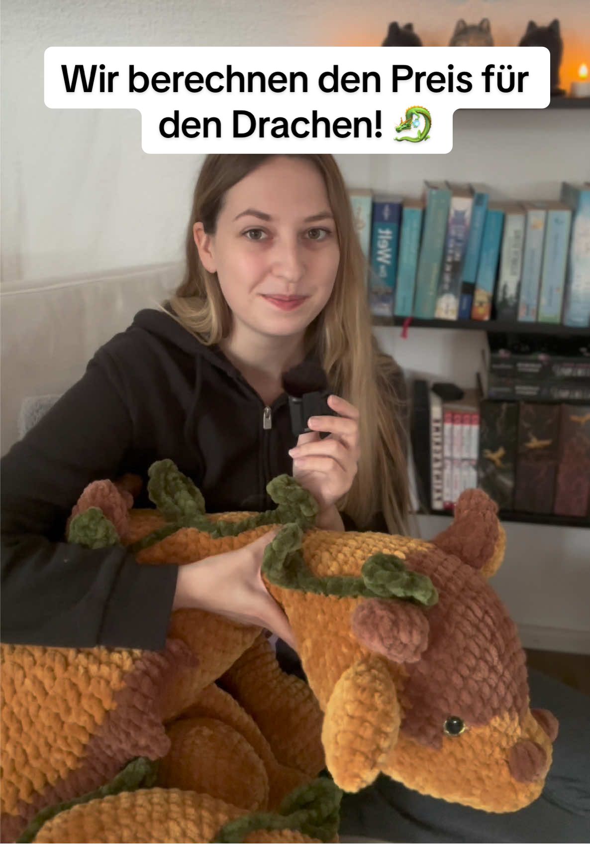 Antwort auf @Eloa90 Das würde der Drache kosten! 🙃🤓 #häkeln #drachehäkeln #häkelnmitlanufaktur #lanufaktur 