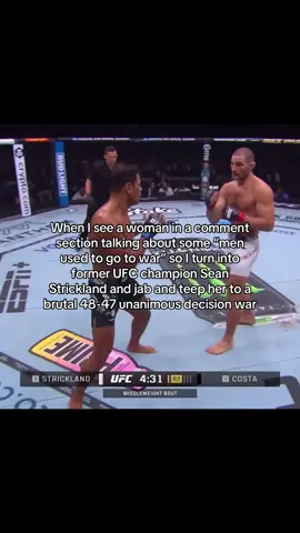 “To the fuckin death” #fyp #UFC #mma #seanstrickland #meme 